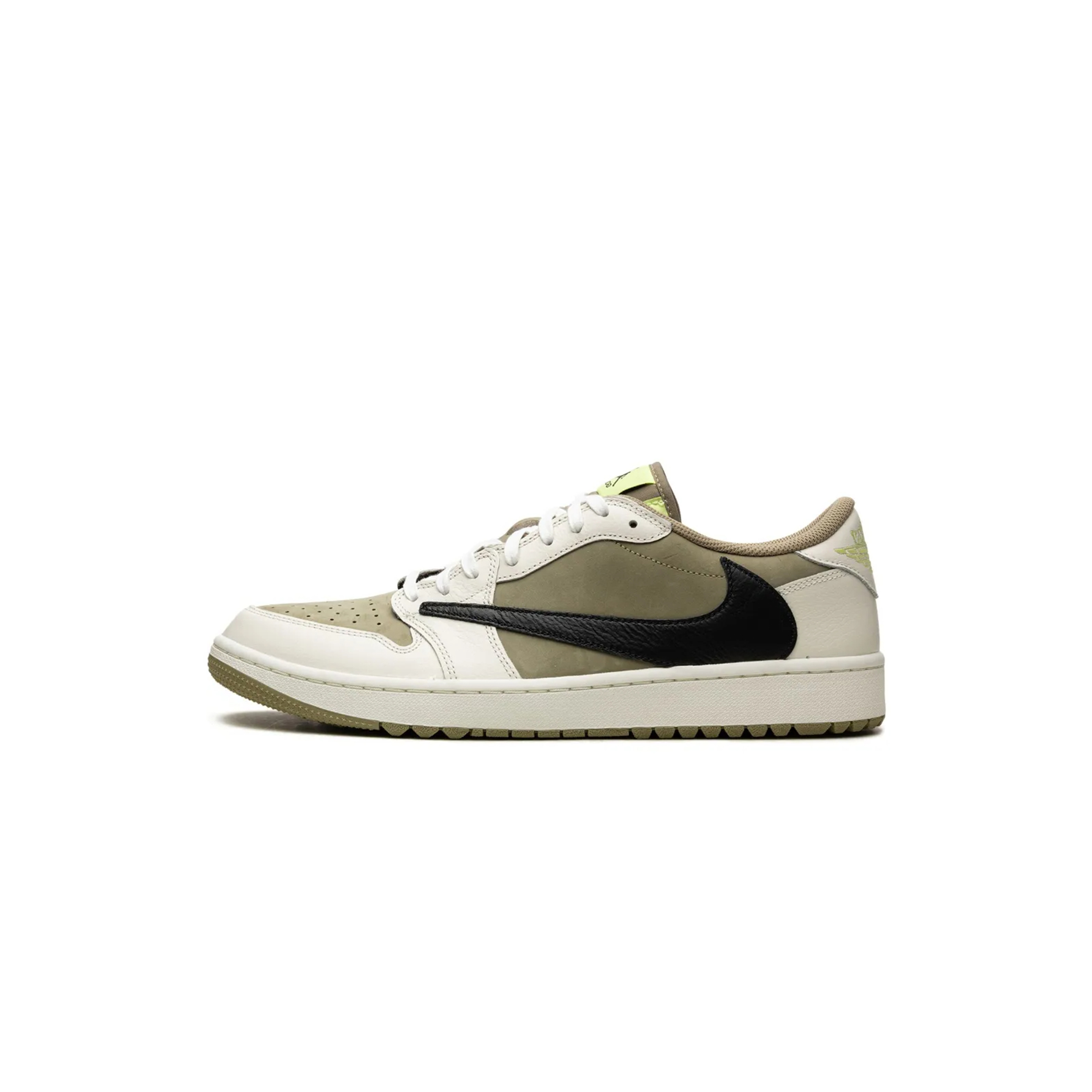 NIKE JORDAN 1 RETRO LOW GOLF TRAVIS SCOTT NEUTRAL OLIVE FZ3124-200